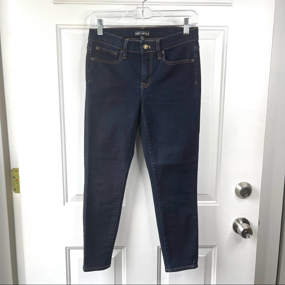 J. Crew Dark Blue Skinny Jeans